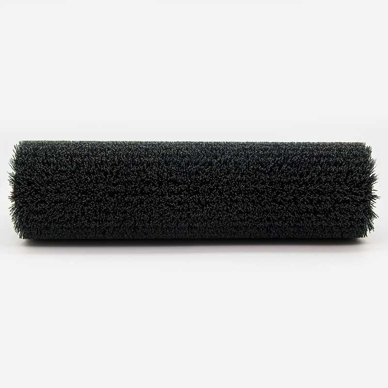 brosse cylindrique DUPLEX noire souple  420